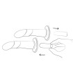 Gode Ceinture Piccolo Pegging 14x2,9cm Romp