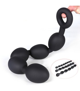 Chapelet Anal XXL Silicone Beads gay shop