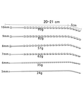 Tige Urètre à Perles 25 cm Tige Urètre à Perles 25 cm
