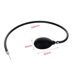 Plug Anal Gonflable Double Boule 10cm Plug Anal Gonflable Double Boule 10cm