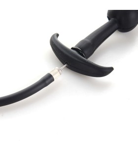 Plug Anal Gonflable Double Boule 10cm Plug Anal Gonflable Double Boule 10cm