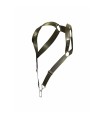 Harnais d'Epaules Elastique Vert Kaki et Cockring