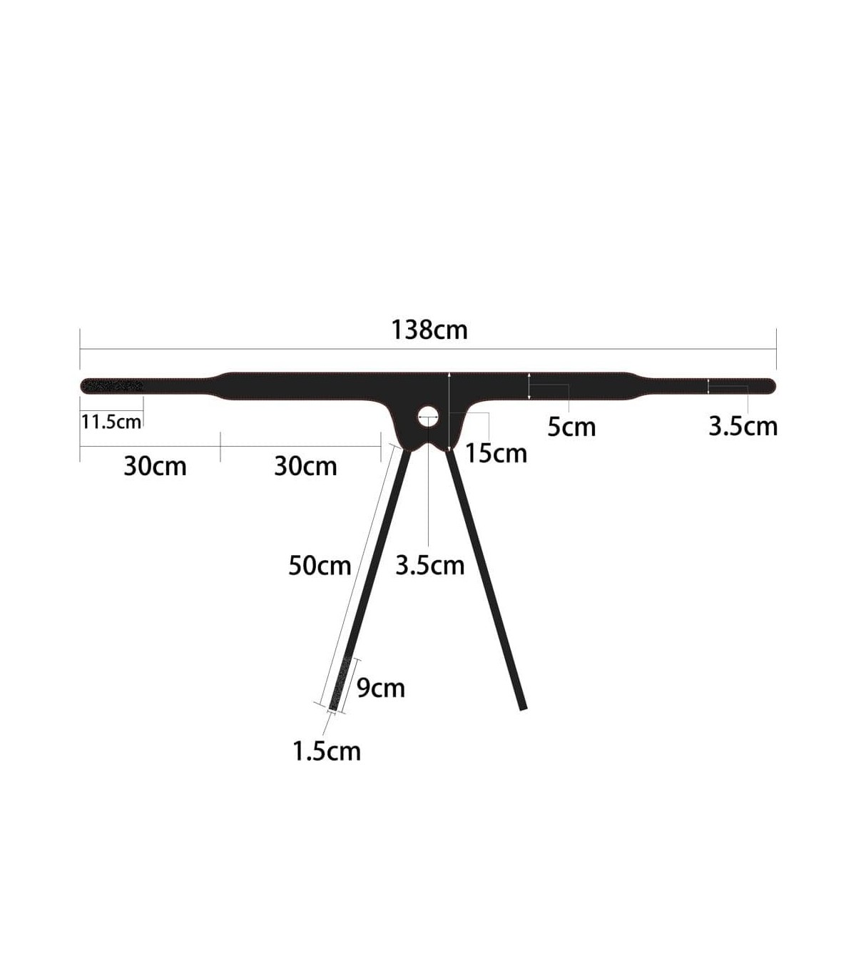 Gode Ceinture Vibrant 19x5cm Lovetoy