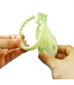 Cage de Chasteté Résine Dragon Vert