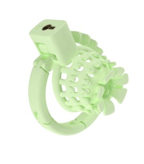Cage de Chasteté Plastique Courte Fleur