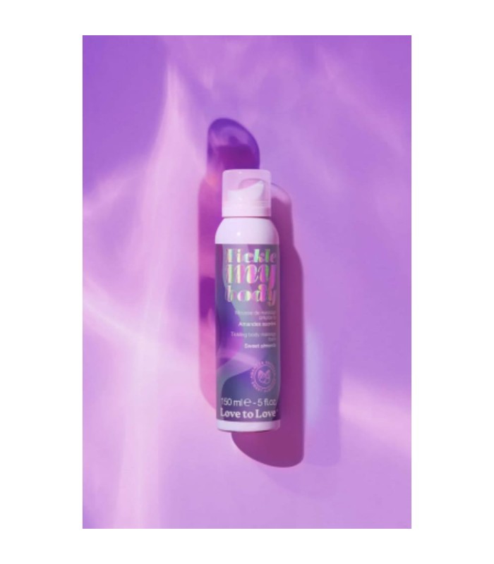 Mousse Massage Effet Crépitant Amande Sucrée