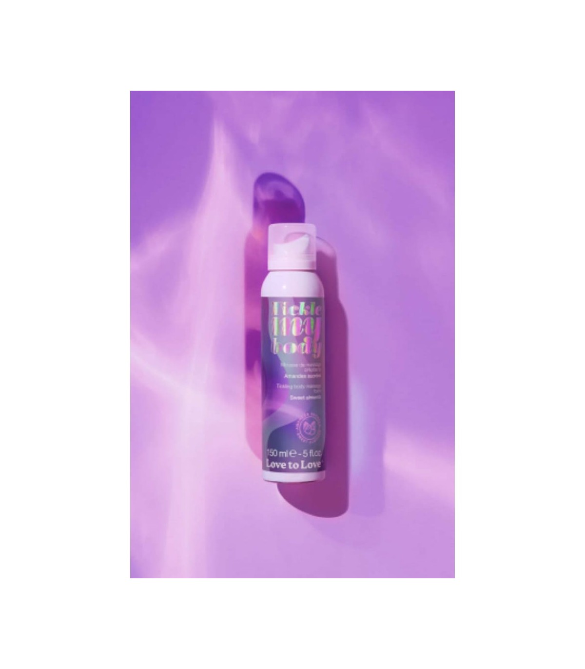 Mousse Massage Effet Crépitant Amande Sucrée