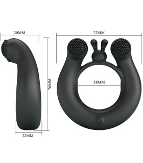 Cockring Vibrant Silicone Dahlia
