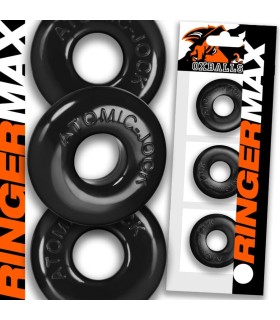 Lot 3 Cockrings Ringer Max Oxballs Lot 3 Cockrings Ringer Max Oxballs