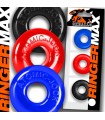 Lot 3 Cockrings Ringer Max Multicouleur Lot 3 Cockrings Ringer Max Multicouleur