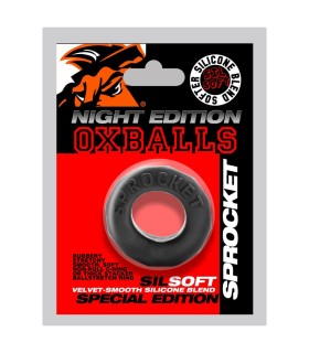 Cockring homme gay Silicone Sprocket Night Edition