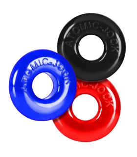 Lot 3 Cockrings Ringer Max Pack Multicouleur oxballs gay Lot 3 Cockrings Ringer Max Pack Multicouleur oxballs gay