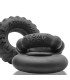 Cockring Silicone Homme Bonemaker Noir