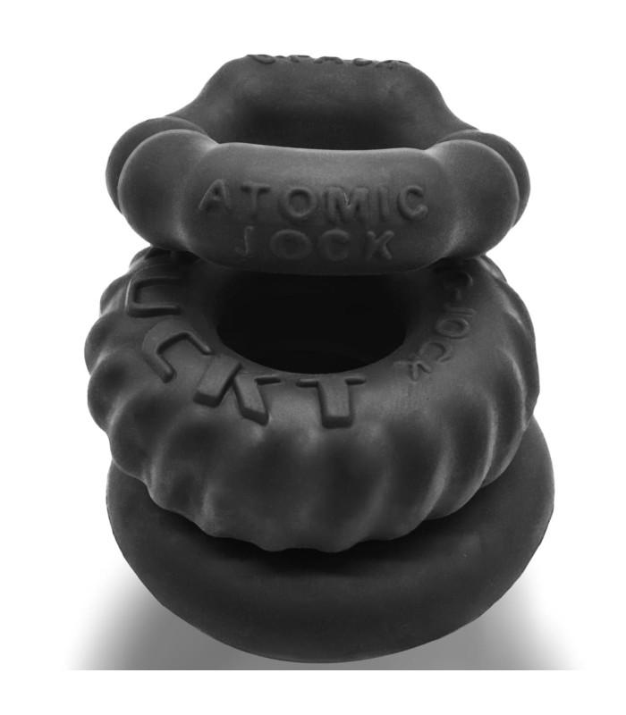 Cockring Silicone Homme Bonemaker Noir