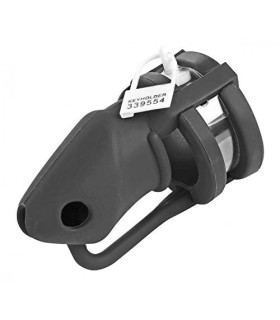 Cage Pénis homme gay Silicone Noir