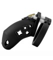 Cage de Chasteté Silicone Petite Etoile noir