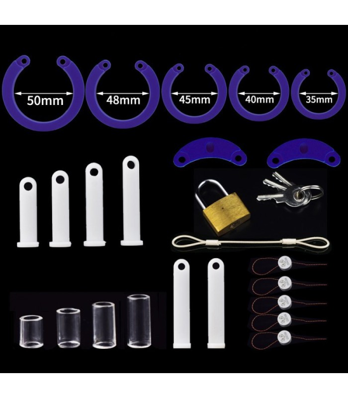 Cage de Chasteté Silicone Petite Etoile