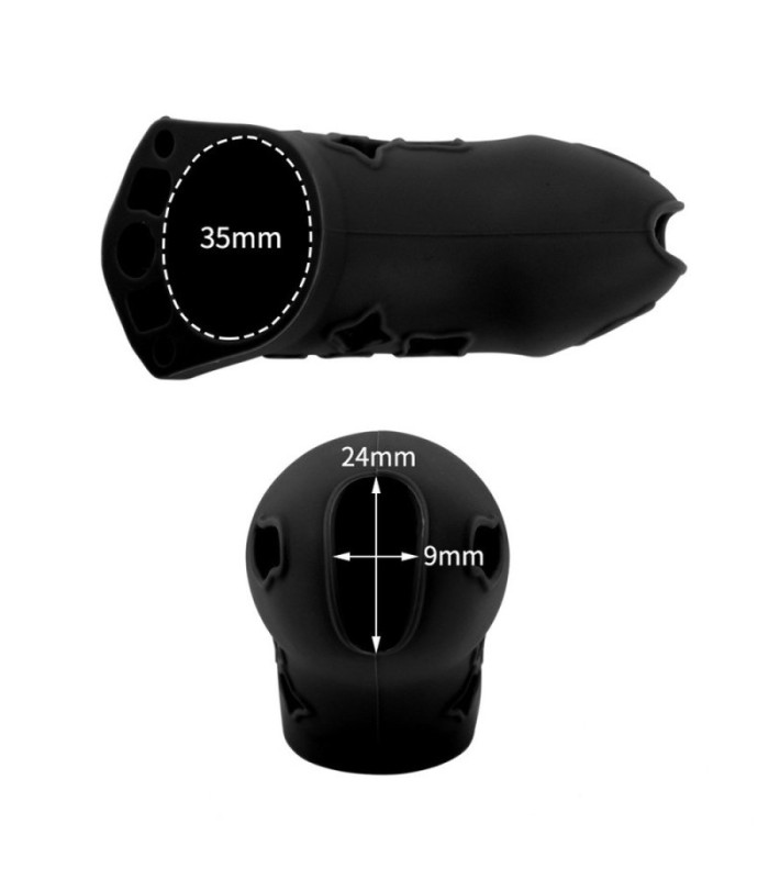 Cage de Chasteté Silicone Petite Etoile