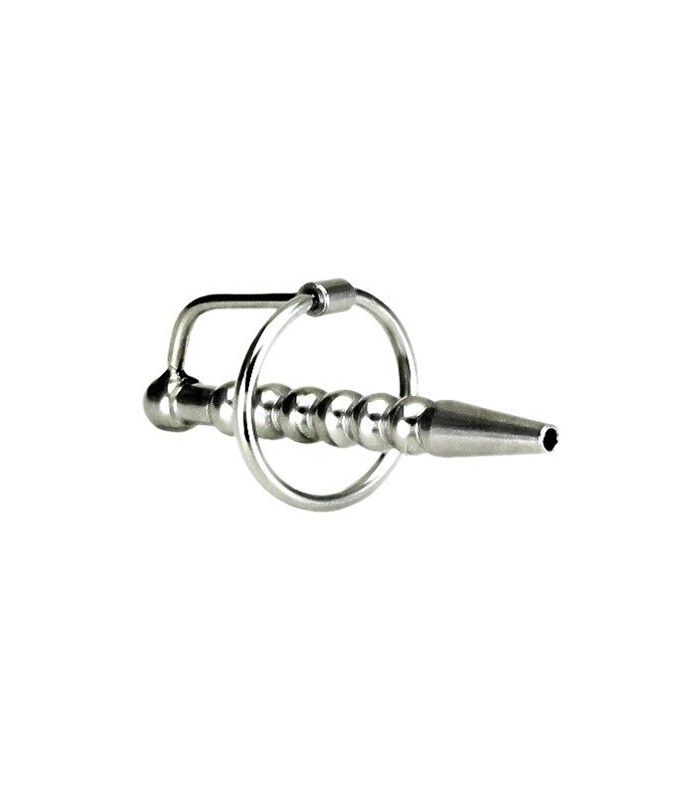 Plug Pénis Percé avec Anneau Gland 10mm
