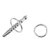 Plug Pénis Percé avec Anneau Gland 10mm