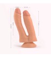 Gode Double Mr Rude Débutant Marron