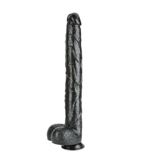 Gode Réaliste Large et Long Marcus en pvc noir