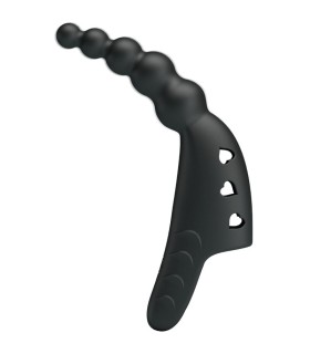 Gaine de Doigt Vibrante Chapelet Anal Jordin