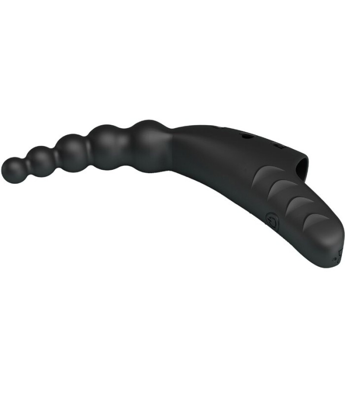 Gaine de Doigt Vibrante Chapelet Anal Jordin