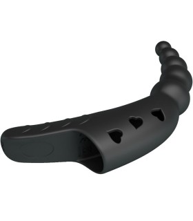 Gaine de Doigt Vibrante Chapelet Anal Jordin