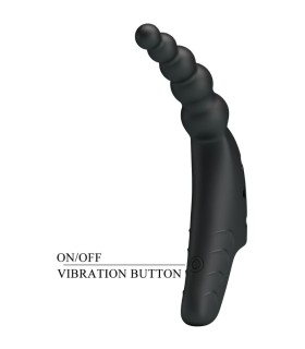 Gaine de Doigt Vibrante Chapelet Anal Jordin