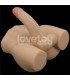 Masturbateur Anus Homme avec Gode Pliable