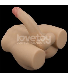 Masturbateur Anus Homme avec Gode Pliable