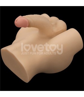 Masturbateur Anus Homme avec Gode Pliable