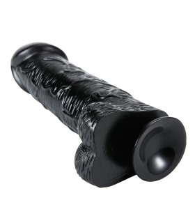 Gode XXL Géant Noir réaliste