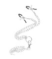 Cockring Métal Triple Anneau avec Pinces Tétons