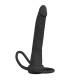 Gode Anal Double Trouble Noir 15x2,5cm