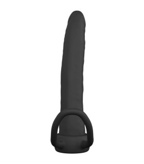 Gode Anal Double Trouble Noir 15x2,5cm