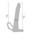 Gode Anal Double Trouble Noir 15x2,5cm