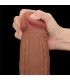 Gode XL Marron avec Veines 31x6,2cm