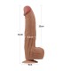 Gode XL Marron avec Veines 31x6,2cm