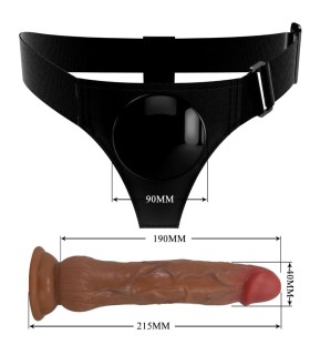 Gode Ceinture Ejaculateur Kyton 19x4cm