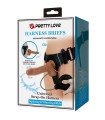 Gode Ceinture avec Dildo Vibrant et Ejaculateur Oher