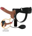 Gode Ceinture Dildo Vibrant et Ejaculateur