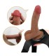 Gode Ceinture Dildo Vibrant et Ejaculateur