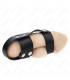 Cage à Pénis Cuir Noir Kink