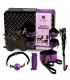 Coffret Secret Bondage Violet et Noir 8 Pièces