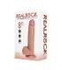 Gode Réaliste à Vibrations avec Rotation 20x4,4 cm