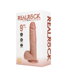 Gode Large Vibrant Marron Realrock 23x5cm