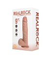 Gode Large Vibrant Marron Realrock 23x5cm