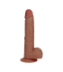 Gode Large Vibrant Marron Realrock 23x5cm